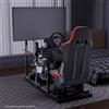 Hottoby Corsa Sim Alluminio Cockpit Con Sedile Rosso & TV Stand Logitech G920