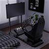 Hottoby Racing Simulator Cockpit with Seat & Monitor Stand Fit Logitech G29 G920