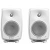 Genelec G Coppia Tre Monitor Attivi Bianco Compatto 2 Vie 100W XLR RCA Iso-Pod