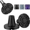 supregear Gommini per Stampelle (21mm, 22mm, x2 unità), Base Larga Punte Antiscivolo per Tutti i Terreni, Piedini di Ricambio Heavy Duty con Adesione Estrema, Gomma Stampella con Inserti Metallici