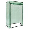 Relaxdays Serra per Pomodori, Giardino, Balcone, Telo Orto Trasparente, HLP 150x100x50 cm, Acciaio & PVC, Verde