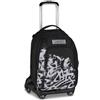 Seven Trolley Scuola Jack 8 Ruote Detach PLUMPY LINE BOY, Nero, 43 L, Scomponibile, Zainetto staccabile, 4 in 1, Cross-over System, Tasche multifunzione, Scuola elementare e media, Bambini, Ragazzi