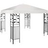 GIANTEX Tetto di Ricambio, per Gazebo Giardino di 3 x 3 M, Doppio/Singolo Strato, in Tessuto Poliestere, per Cortile/Spiaggia/Parco, 3 Colori e 2 Stili
