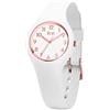 Ice-Watch - ICE glam White Rose-Gold Numbers - Orologio bianco da Donna con Cinturino in silicone - 015343 (Extra small)