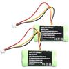MXJFYY 2 batterie di ricambio Ni-MH da 3,6 V, 800 mAh, compatibili con lettore di codici a barre wireless Motorola Symbol LS4278, LS4278-M, LI4278, DS6878, 82-67705-01, BTRY-LS42RAAOE-01, K35466