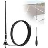 DBREAKS Antenna Radio Marina Impermeabile AM FM Universale 16'', Gomma, per Barche, Yacht, Trattori, Camper, Camion