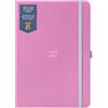 BusyB Busy B A5 Diary - Mid-Year Academic Planner - Aug '26 - Aug '27 - Winter Berry Journal Cover - Weekly Planner with To-Do Lists, Notes, Week-to-View, 3 Pockets, Year Planner & Elastic Closure