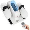 SPORTNOW Mini trainer ellittico per casa, sottotanolo, elettrico a 12 velocità e 7 resistenza, display a LED, antiscivolo, silenzioso, per anziani, adulti