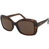 Maui Jim Orchid MJ0735S 010 | Occhiali da Sole Graduati o Non Graduati | Prova Online | Plastica | Quadrati | Marrone, Havana | Adrialenti