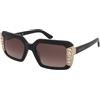 Guess GM00042 01F | Occhiali da Sole Graduati o Non Graduati | Prova Online | Plastica | Quadrati | Nero, Oro | Adrialenti