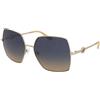 Guess GU00285 32W | Occhiali da Sole Graduati o Non Graduati | Prova Online | Metallo | Quadrati | Oro | Adrialenti