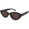 Gucci GG2105SA 002 | Occhiali da Sole Graduati o Non Graduati | Prova Online | Plastica | Cat Eye | Marrone, Havana | Adrialenti