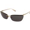 MAX&Co. MO0150 32A | Occhiali da Sole Graduati o Non Graduati | Metallo | Cat Eye | Oro | Adrialenti