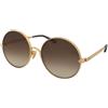 Chloe CH0321S 006 | Occhiali da Sole Graduati o Non Graduati | Prova Online | Metallo | Oversize | Oro | Adrialenti