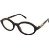 Gucci GG2153O 002 | Occhiali da Vista Graduati | Prova Online | Plastica | Ovali / Ellittici | Marrone, Havana | Adrialenti