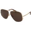 Max Mara MM0190 32E | Occhiali da Sole Graduati o Non Graduati | Metallo | Pilot | Oro | Adrialenti