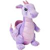 Aurora, 30837, Sparkle Tales, Larkspur Dragon, 30,5cm,Soft Toy, Purple