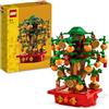 LEGO L'Albero dei Soldi, Giochi Creativi per Bambini e Bambine da 9 anni in su da Costruire, Decorazione per il Capodanno Lunare Giocattolo, Idea Regalo per le Festività da Collezione 40648