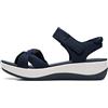 Clarks, Arla Shore, Sandalo basso da donna, 40 EU