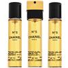 Chanel No.5 - Refill Eau de Parfum da donna 3 x 20 ml