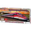Re.el Toys N.2 Set di Treni a Batterie Trenitalia Freccia Rossa 1000 Scala 1:87 H0
