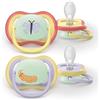 PHILIPS AVENT SUCCHIETTI AIR NOTTE 0-6M FARFALLA E BRUCO 2 PEZZI
