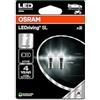 OSRAM LEDriving SL, T4W, Bianco 6000K, Doppio Blister (2 lampade), Retrofit LED, solo uso fuoristrada