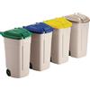 Rubbermaid Coperchio RUBBERMAID per bidone da 100 litri - blu