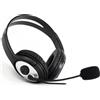 CoolBox Cuffie con microfono CoolBox COO-AUM-01 Nero