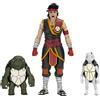 NECA Teenage Mutant Ninja Turtles: L'ultimo Ronin Actionfigur Ultimate Casey Marie con il bambino Odyn e Uno 17 cm