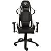 FS Holding Sedia da gaming FragON - Serie 2X Rev. 2.0, nero/bianco