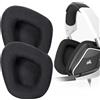 OEM Cuscinetti auricolari in memory foam neri per cuffie da gaming