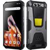 Fossibot Smartphone FOSSIBOT F106 PRO - Schermo da 6.58", 8GB+256GB, batteria da 12000mAh - Nero