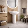 RAK Ceramics Lavabo Linea Compact 55 cm Bianco ,