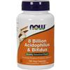 NOW FOODS 8 miliardi di Acidophilus e Bifidus 120 St