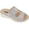 Hergos H5800 - Sabot in pelle e tessuto elasticizzato con plantare est