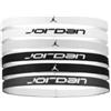 Nike Jordan Elastic Sport 6 PK Printed Fascia per capelli da donna Black/White/Black One Size