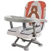 AZIAMOR Rialzo Sedia per Bambini Gnammy con Imbottitura Grigio