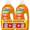 Sole Detersivo Lavatrice Igiene e Freschezza 58 Lavaggi, Formula igienizzante Contro Batteri e Cattivo Odore. Bi-pacco x 29 laggi di Detersivo Lavatrice Liquido Igiene e Freschezza