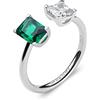 Brosway Anello Donna in Argento e Life Green | Collezione Fancy - FLG09C