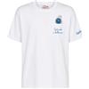 Saint Barth Mc2 Uomo T-Shirt Manica Corta AUS0001-Ostriche Bollicine Cotone Bianco L