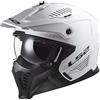 LS2, Casco Moto Jet/Modulare DRIFTER SOLID White, M