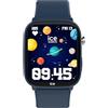 ICE-WATCH - ICE smart junior FH Blue - Blå smartklocka med positionsspårning för pojkar, med silikonarmband - 025680 (36 mm) - Geolokalisering via appen FIND HUB