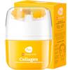 7DAYS Crema Viso e Collo Coreana Antirughe con Acido Ialuronico, Vitamina C e Rullo Massaggiante - Gel Idratante, Effetto Lifting e Pelle Rimpolpata, per il Doppio Mento, 40 ml