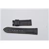 Officine Panerai Bracciale in Pelle Nero 25MM, Doppia Chiusura 20MM 25-20MM