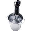 Steba SV 50, nero/acciaio inox