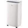 ARDES SEKKO 12 ARDEHU12 - Deumidificatore 12L/24h con 3 modalità, serbatoio 4L, scarico continuo, filtro lavabile, timer 24h e ruote, per ambienti fino a 40 m²