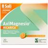 Aximagnesio Ricarica 20 Bustine Gusto Arancia Senza Zuccheri