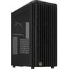 ASUS ProArt PA401 Wood Edition, telaio ATX con pannello a rete, compatibile con GPU fino a 314 mm, compatibile con radiatori da 240 mm, due ventole da 160 mm, supporto PSU rimovibile