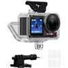 F1TP 45M 147FT Custodia Impermeabile per DJI Osmo Action 5 Pro, 4,3, custodia subacquea protettiva Shell Case Action Camera Accessori